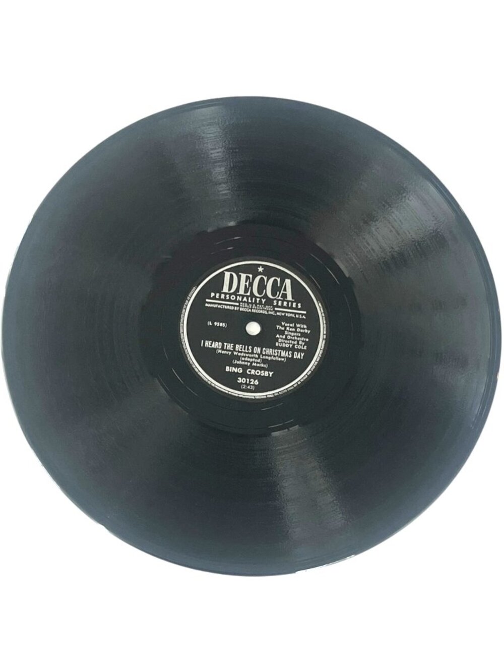 Bing Crosby - I Heard The Bells On Christmas Day / Christmas Is A Comin - Record